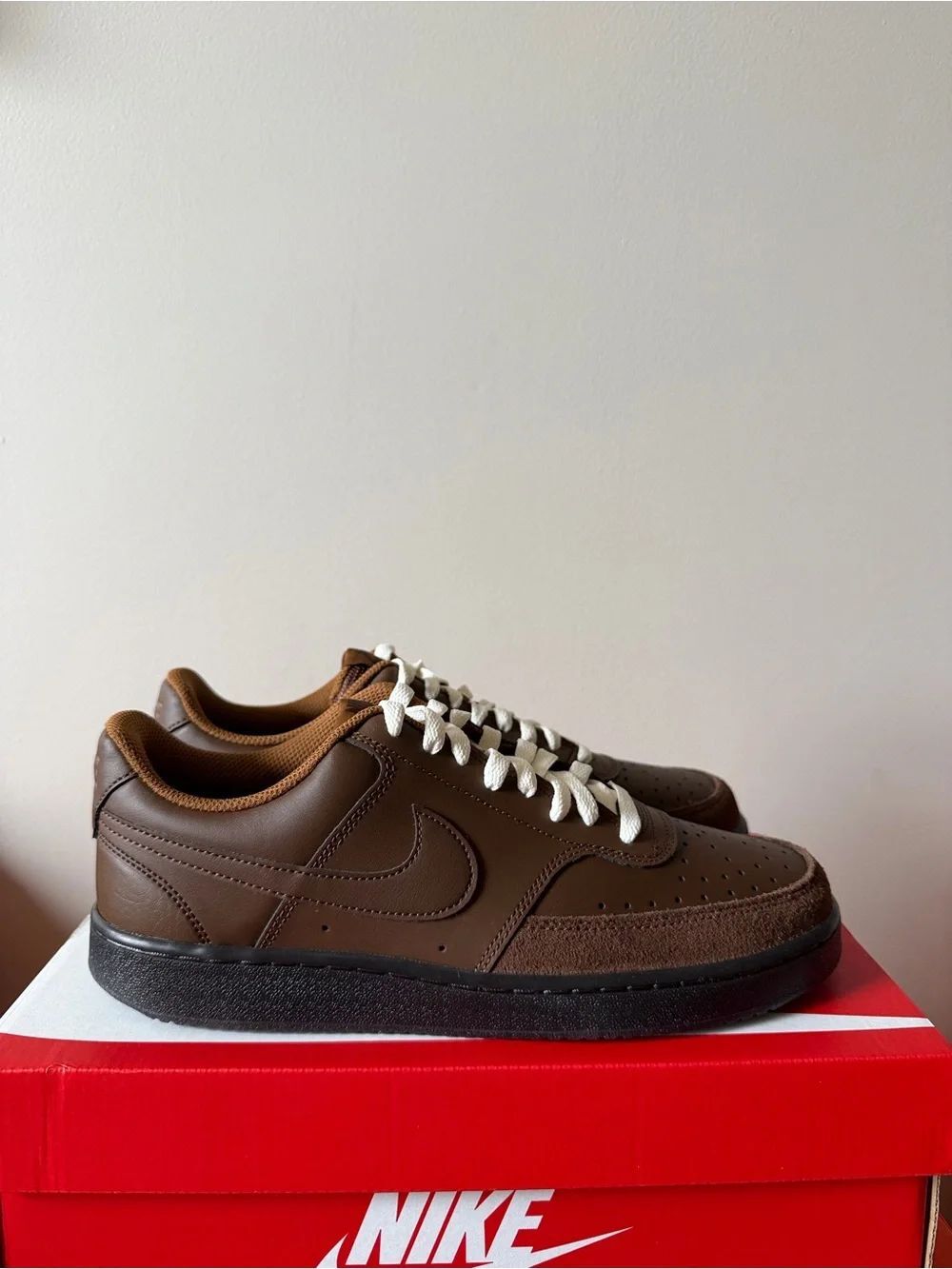 Nike Court Vision Low Cacao Brown IO8749-299 Men’s Size 9